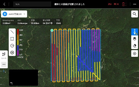 Wide area surveying by drone_11